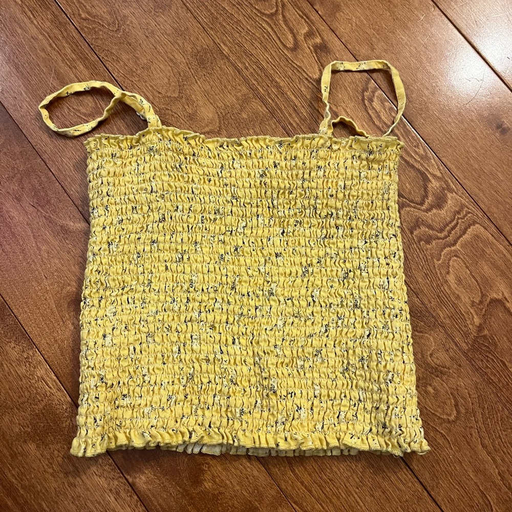 Shirred tube top